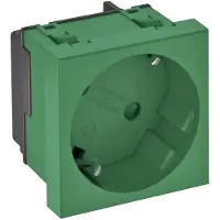 OBO STD-D3S MZGN1: Enchufe de 33°, con toma de tierra, de un solo contacto, referencia 6120077