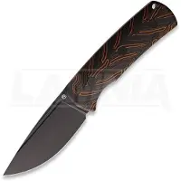 Petrified Fish Beluga - Blackwash - G10, negro, naranja