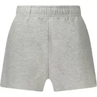 FILA Lusciano High Waist Shorts Light Grey Melange Talla: S | Pantalones Cortos Outlet | Mujer | Gris