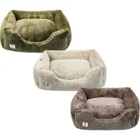 51 Degrees North Supersoft Cama para Perros - Verde oscuro - M