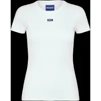 HUGO Camiseta navy / blanco