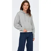 ONLY Sudadera 'ONLSweat' gris moteado