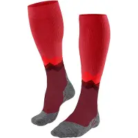 Falke - TK2 Explore Long - Calcetines de trekking size 42-43, rojo
