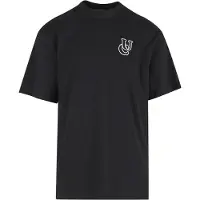Urban Classics Camiseta 'Shiny' gris claro / negro