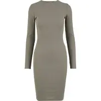 Urban Classics Vestido verde / verde pastel