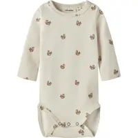 Lil´ Atelier Pijama entero/body 'NBNLAYO' crema / marrón