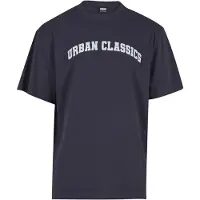 Urban Classics Camiseta marino / blanco