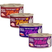 Edgard & Cooper Adult Cat - Fillets - Salmón y pollo - 24 x 70 g