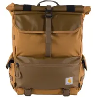 Carhartt - Nylon Roll Top Backpack 40 - Mochila de viaje marrón