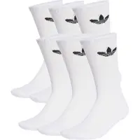Adidas Calcetines Crew Trefoil Cushion 6 Pares