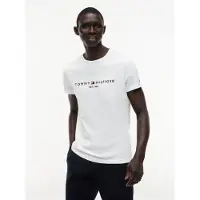 Tommy Hilfiger Camieta Logo Blanco talla