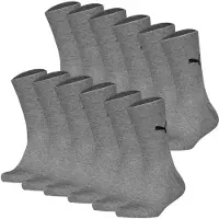 Puma Calcetines gris moteado / negro
