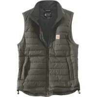 Carhartt - Gilliam Vest - Chaleco de fibra sintética size L, oliva