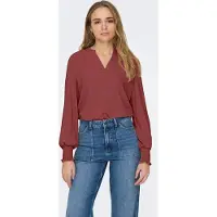 ONLY Blusa 'ONLMETTE' burdeos