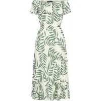 Cloud5ive Vestido beige / menta