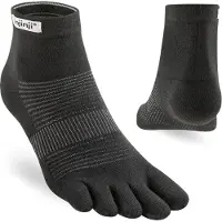 Injinji - Run Lightweight Mini-Crew - Calcetines de running size 44,5-47, negro