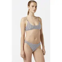 Scotch & Soda Textured Stripe Bikini Top Cold Brew Talla: S | Bikinis Outlet | Mujer