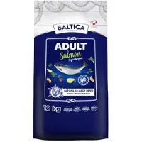 BALTICA , alimento seco para perros adultos de razas grandes y muy grandes, hipoalergénico, sabor a salmón, 12 kg