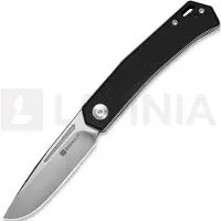 SENCUT Braxx S25089-1, Satin D2, Black G10 navaja
