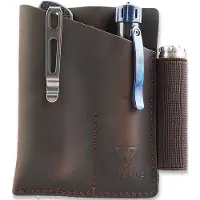 Viperade PJ12 EDC Pocket Organizer, marrón
