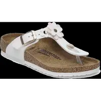 Birkenstock - Kid's Gizeh Flowers - Sandalias size 35 - Narrow, marrón