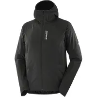 Salomon - Ultra Softshell - Chaqueta de running size S, negro