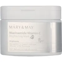 MARY & MAY - Mascarilla con Niacinamida Niacinamide Vitamin C Brightening Mask