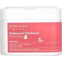 MARY & MAY Máscara Facial Hyaluronic Panthenol Hydra