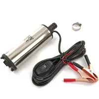 HBM Bombas de sifón mini de acero inoxidable de 12 voltios