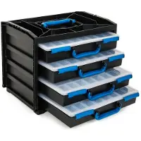 HBM Caja de Surtido Portátil de 5 Piezas, Estuche de Surtido Deluxe