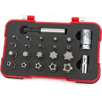 HBM Juego de bits Torx de 23 piezas