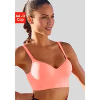 LASCANA Sujetador deportivo naranja neón