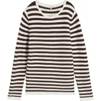 Tom Tailor Jersey marrón / blanco
