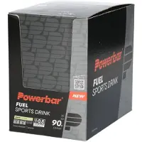 Powerbar Caja De Barra Monodosis Fuel 90 Black Line Limón 10 Unidades
