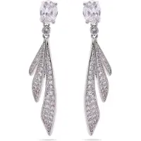 Avant Garde Pendientes 'Teodora' plata
