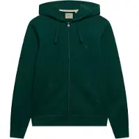Superdry Sudadera con cremallera 'Essential' verde