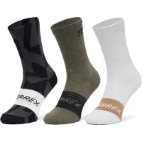 Adidas - TRX MT Sock 3-Pack - Calcetines multifuncionales size 34-36, gris