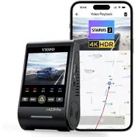 AZDome Cámara De Salpicadero A229 Pro 1ch-g Gps