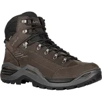 Lowa - Zapatillas de senderismo Hombre - Renegade Evo GTX Mid Dark Brown/Black de Cuero - Talla 41 - Marrón