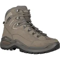 Lowa - Zapatillas de senderismo Mujer - Renegade Evo GTX Mid Ws Stone para Mujer de Cuero - Talla 37 - Marrón
