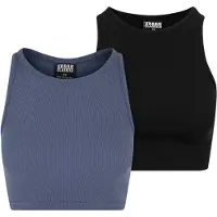 Urban Classics Top zafiro / negro