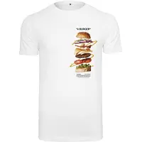 Mister tee Camiseta De Manga Corta A Burger