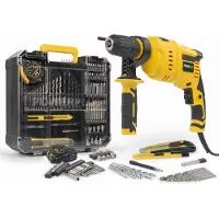 Powerplus Taladro percutor de 800W, 230V, con accesorios, modelo Powx0265