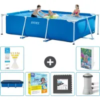 Intex Piscina rectangular de estructura - 300x200x75 cm - 5 piezas, modelo S85