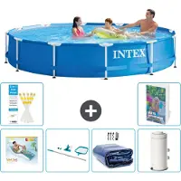 Intex Piscina inflable rectangular - 366 x 76 cm - de 5 piezas - modelo S96