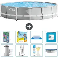 Intex Estructura para piscina Prism Frame, modelo Rund, 457x107 cm, kit de 7 piezas, referencia S566