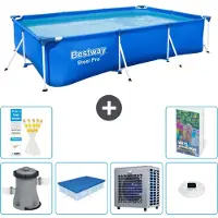 Bestway Steel Pro, rectangular, 300x201x66 cm, de 5 piezas, modelo S175