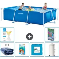 Intex Piscina rectangular de estructura - 300x200x75 cm - 5 piezas - Modelo S55