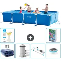 Intex Piscina rectangular de estructura - 450x220x84 cm - 5 piezas - Modelo S81