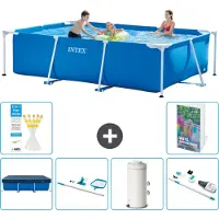 Intex Piscina rectangular de estructura - 300x200x75 cm - 5 piezas - Modelo S83